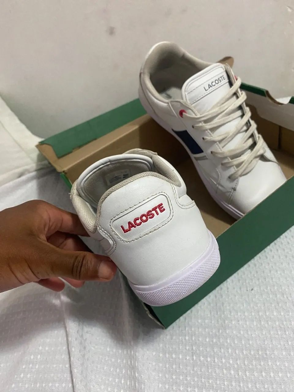 Lacoste Europa branco - Foto 4