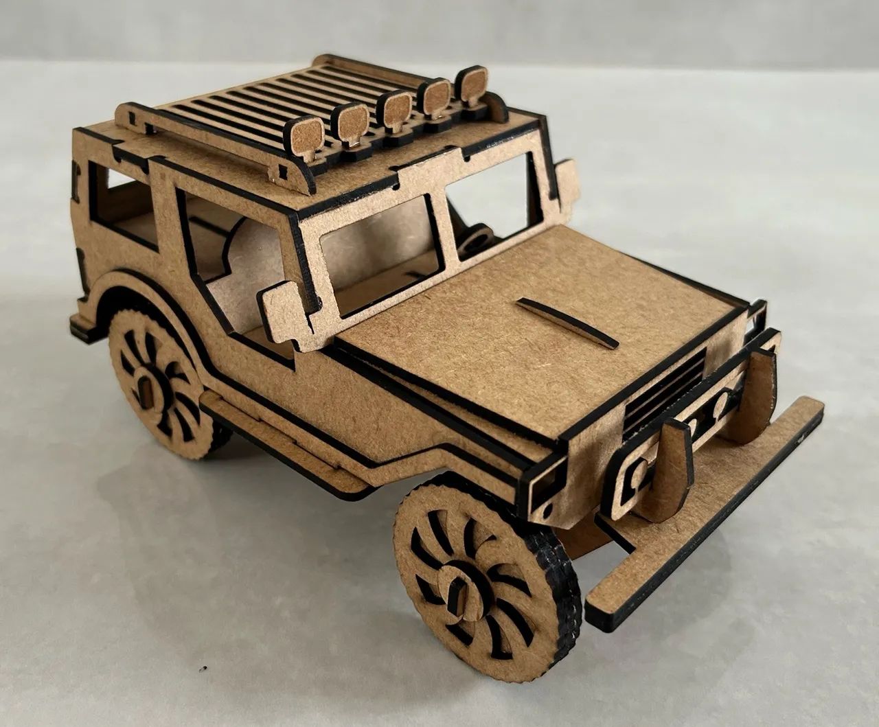CARRINHO EM MDF 3 MM - DECORAÇÃO E COLEÇÃO - Foto 3