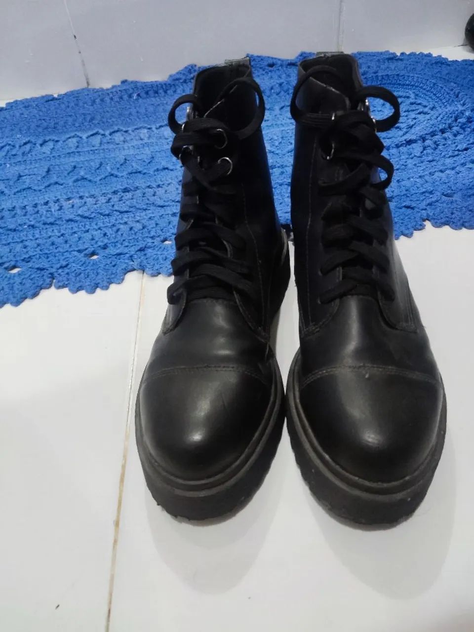 Bota de couro tratorada - Foto 2