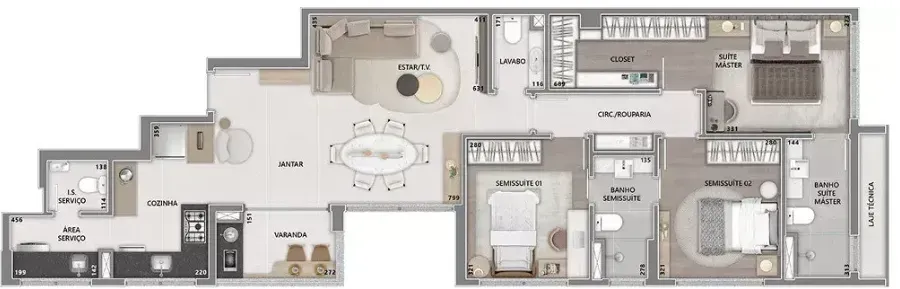 PLANTA 104m²