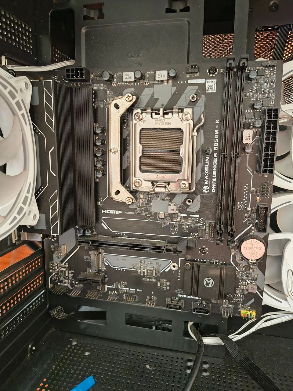 Placa mãe AM5 MaxSun Challenger B850mk wi-fi  - Foto 2