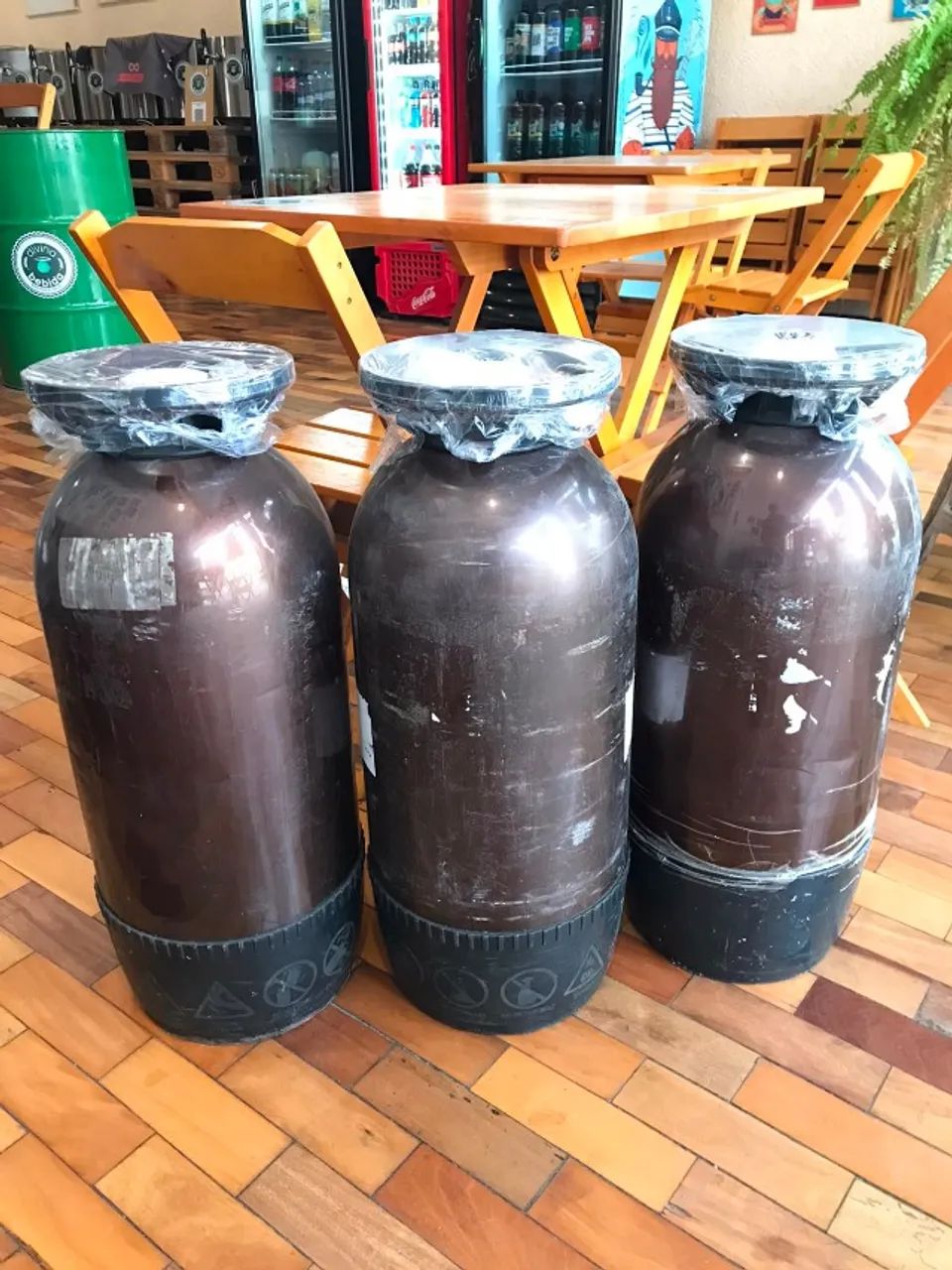BARRIL PET 30 LITROS PARA CHOPP - USADO - Foto 2