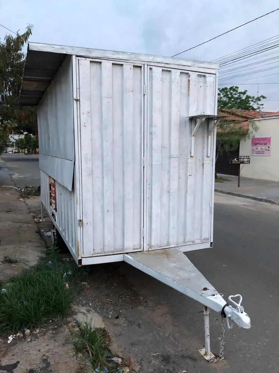 Trailer / Carretinha para Lanches e Comércio - Estrutura em Metal - Foto 2