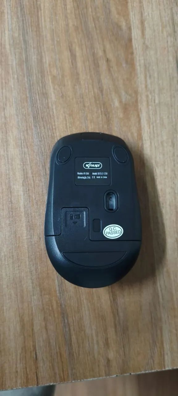 Kit Teclado e Mouse Sem Fio Knup USB - Prático e Compacto - Foto 5