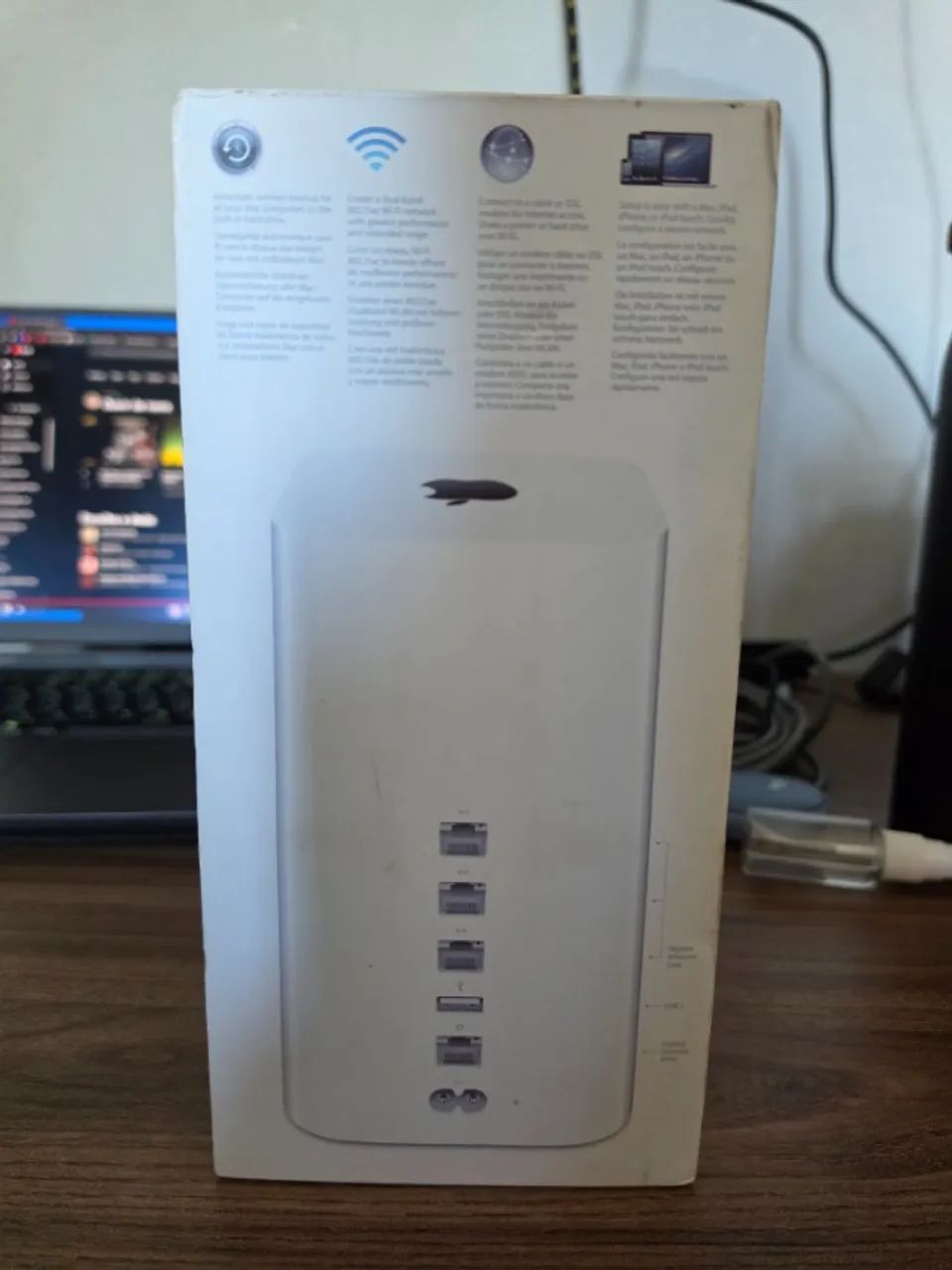 Apple AirPort Time Capsule 2TB A1470 - Original + Caixa, Cabos e Manuais - Foto 4