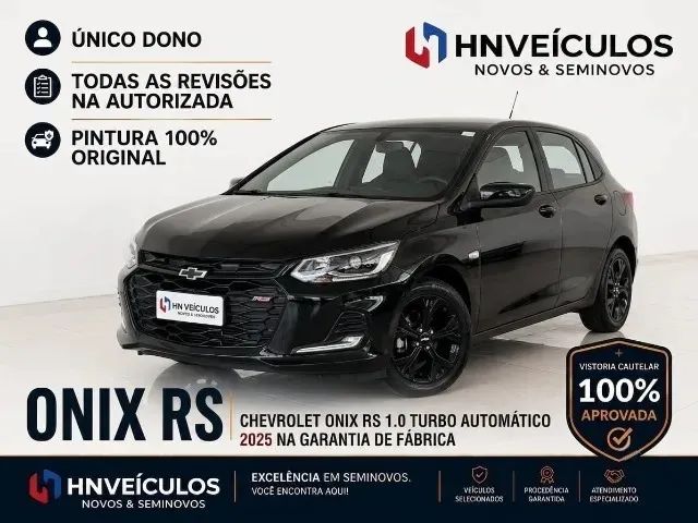 Chevrolet Onix RS 1.0 TB 12V Flex Aut. 4P 2025