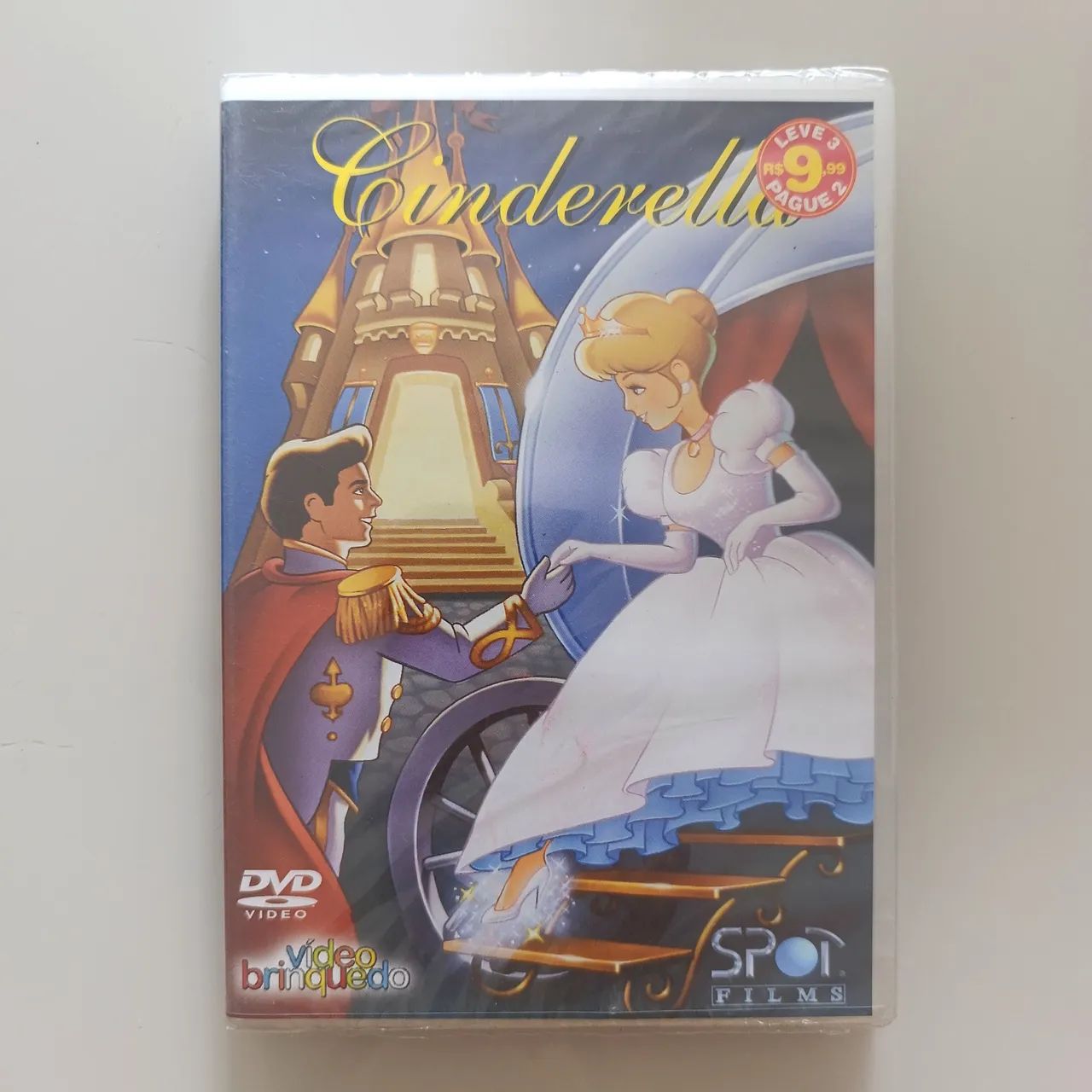 DVD Cinderela Original Lacrado Vintage Clássico 