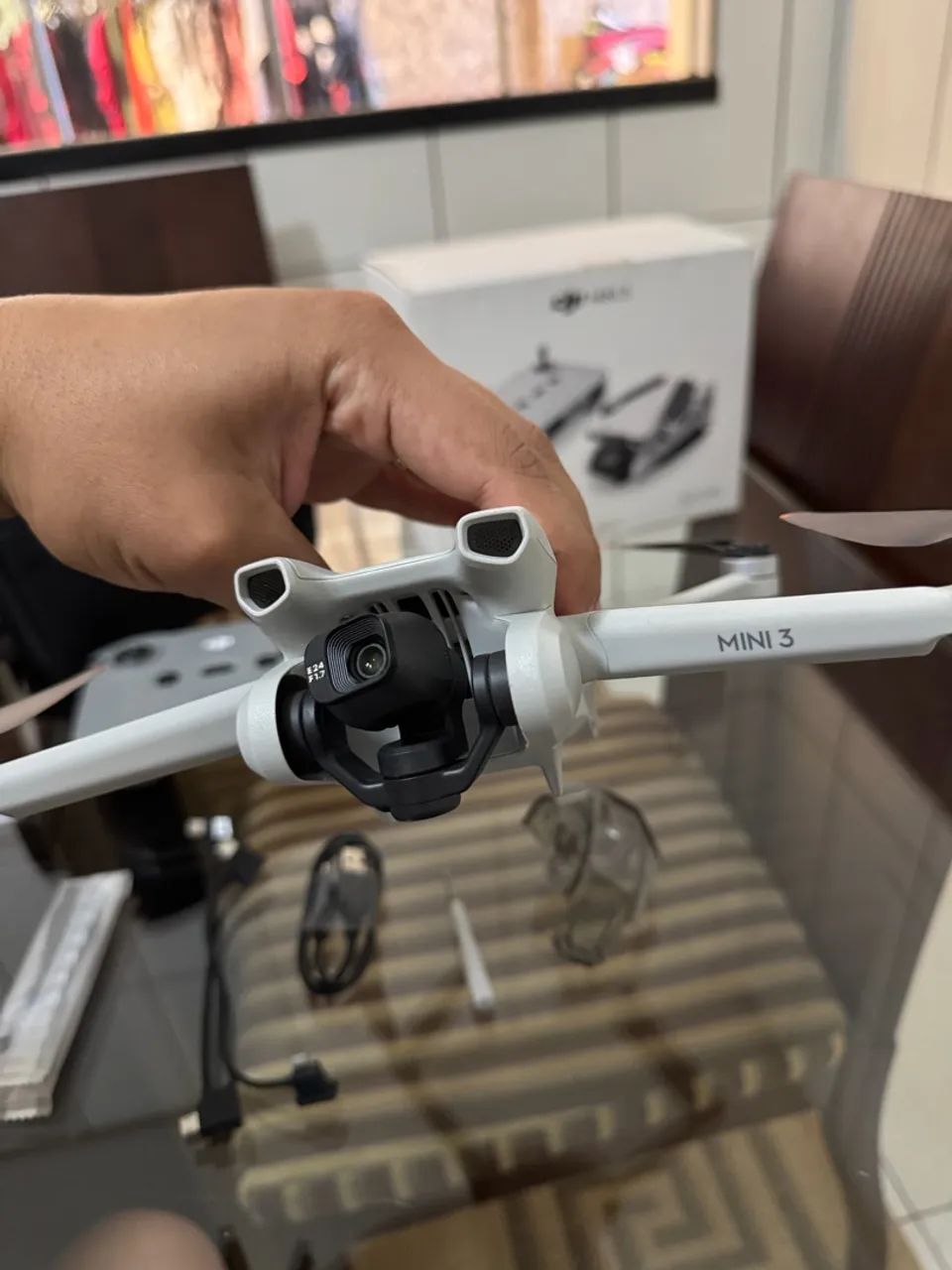 DRONE DJI MINI 3 STANDARD - IMPECÁVEL  - Foto 2