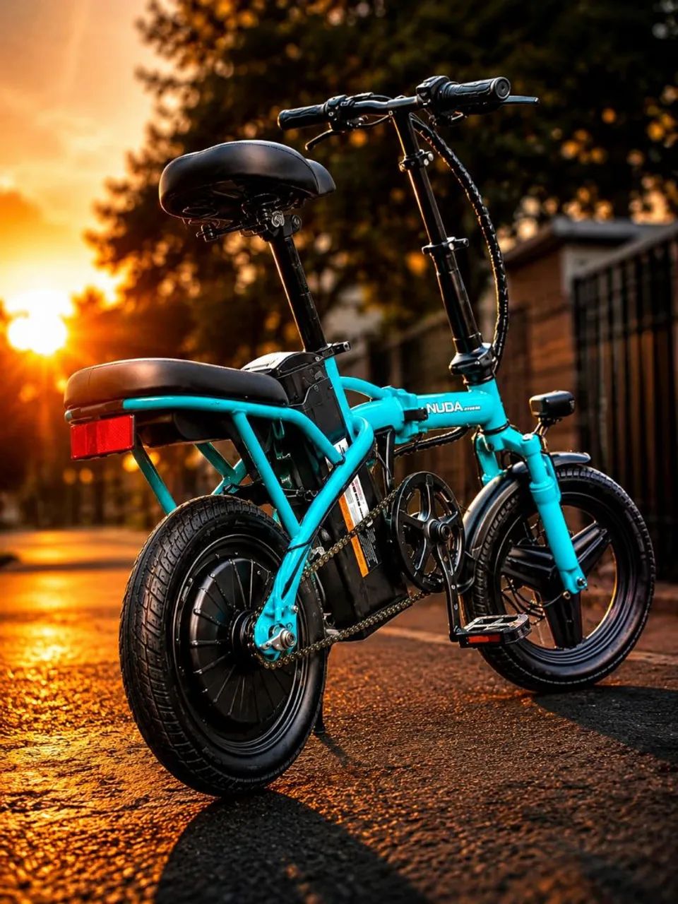 Bicicleta elétrica Impecável 