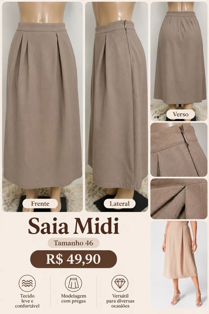 Saia midi - Marisa 