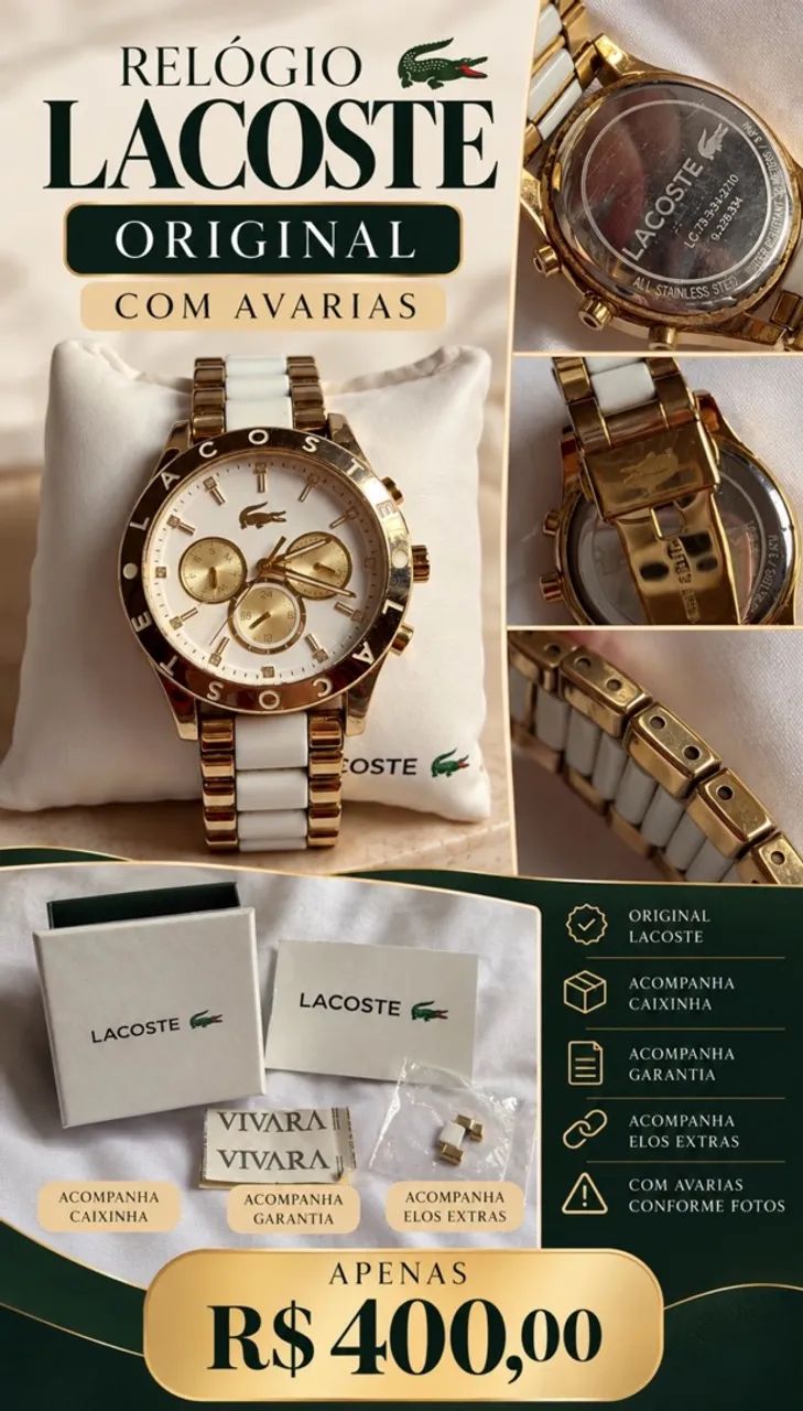 Relógio Lacoste