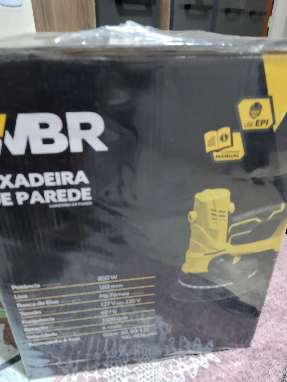Lixadeira de parede para pintura 