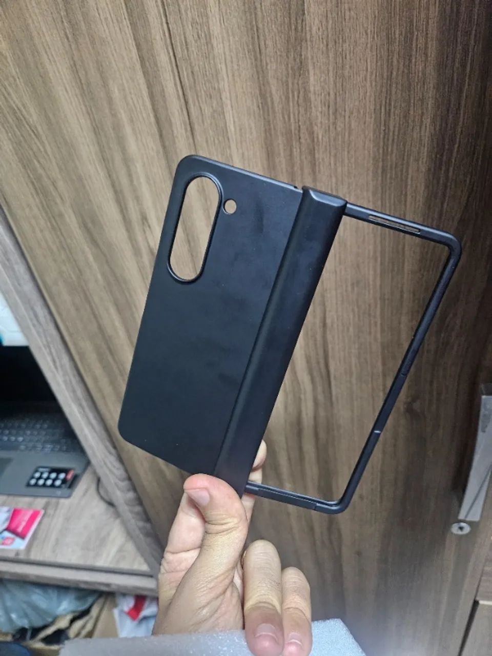 capa nova para z fold 5 nova cor preto  - Foto 4