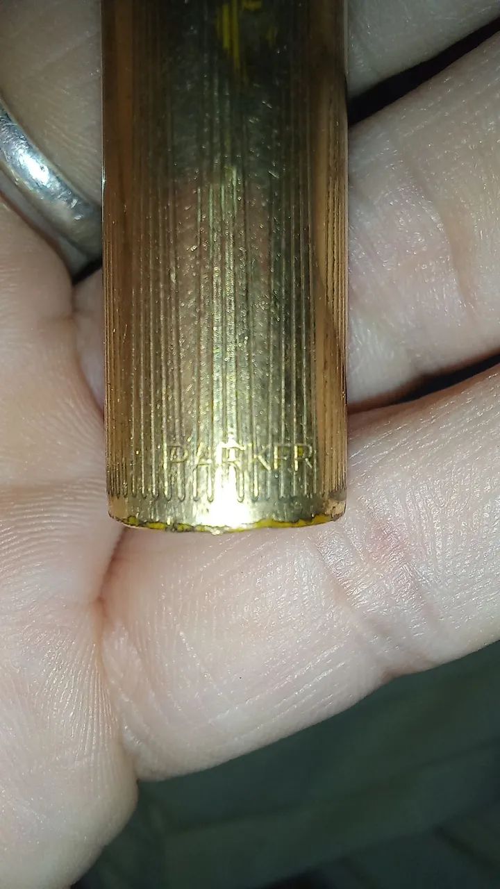 Caneta Tinteiro Parker 51 Aerometric - Forest Green - Tampa Ouro 12k - Foto 4
