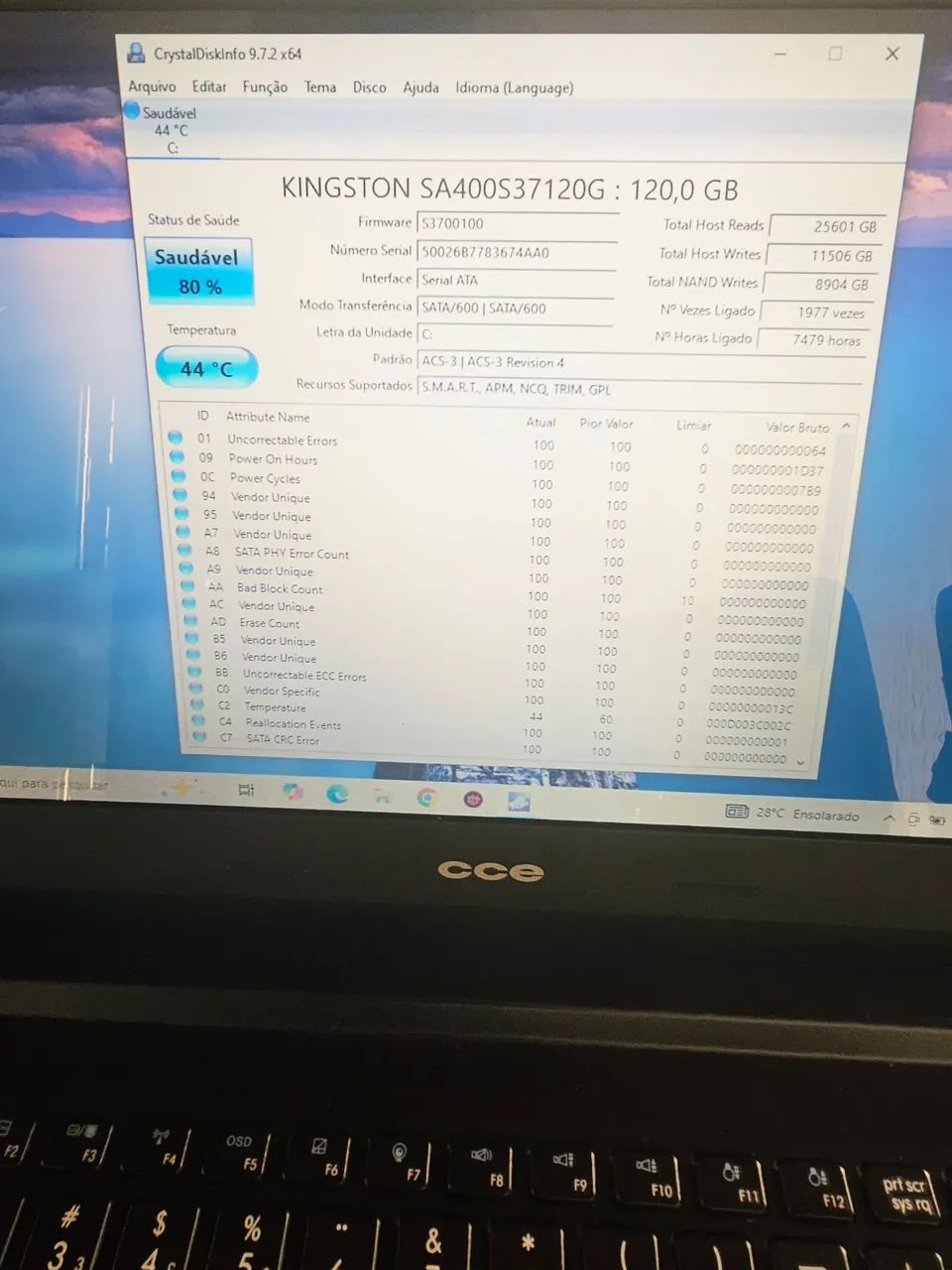 Notebook CCE Aceito troca - Foto 3