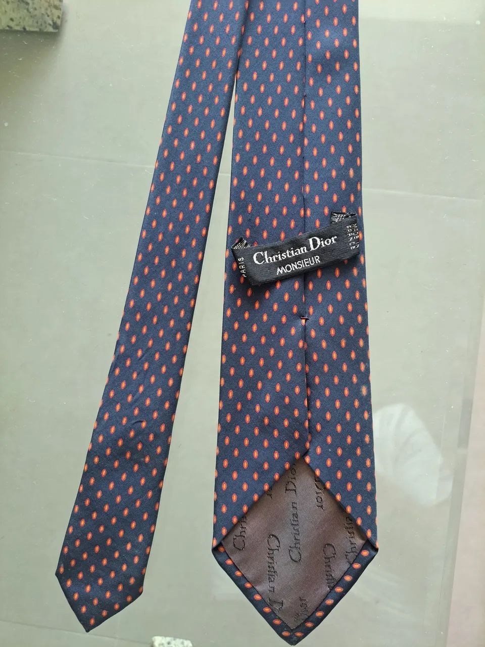 Gravata Christian Dior comprada em Paris ! - Foto 2