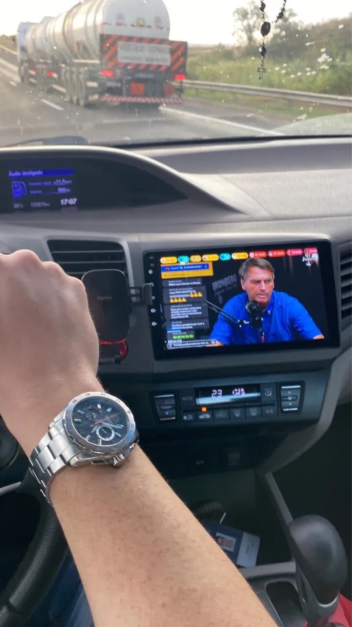 Central multimídia ANDROID para Honda Civic G9 (2012 a 2016) - Foto 2