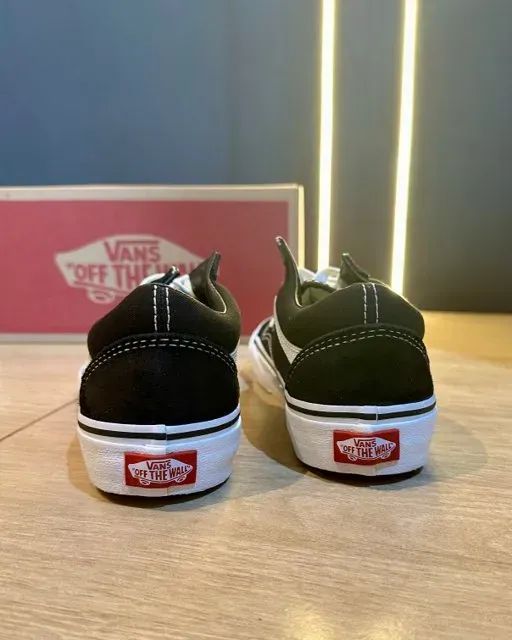 Tênis Vans Old Skool Classic Cor: Preto Premium Unissex Disponível 34 ao 43 (Foto Real) - Foto 3