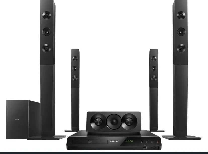 Home theater Philips Com o DVD 1000 W RMS 5.1 canais conexão HDIM USB - Foto 4