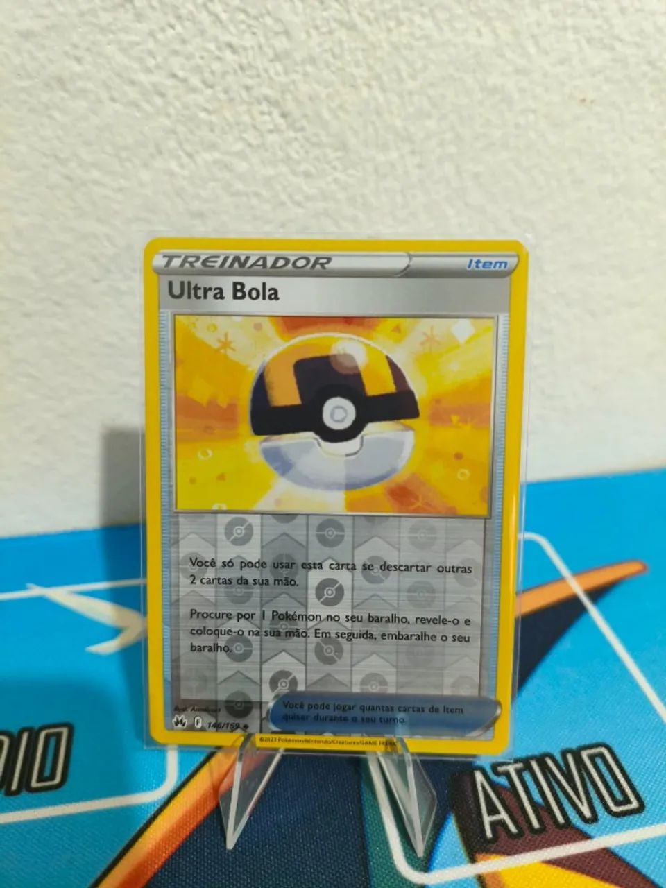 Ultra Bola (146/159) Reverse Foil Carta Pokemon TCG