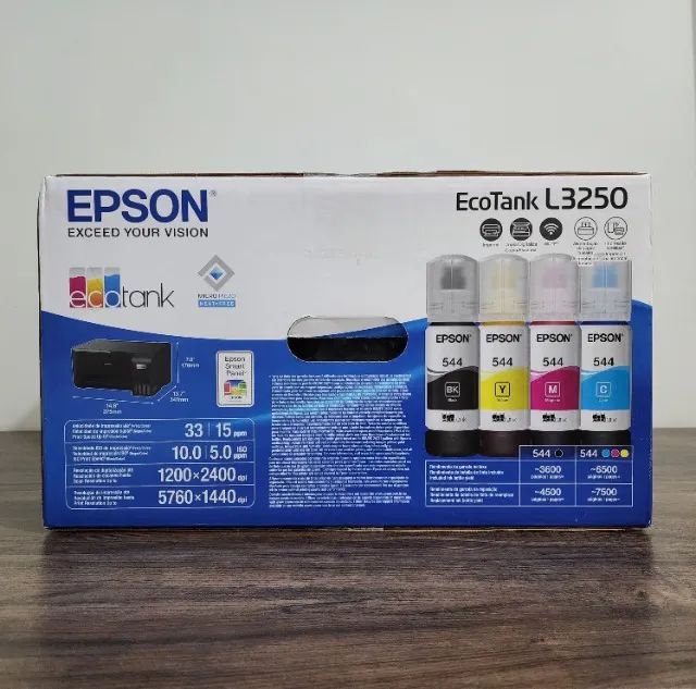 Impressora Multifuncional Epson Ecotank L3250 Wireless - Nova e Lacrada - Foto 2