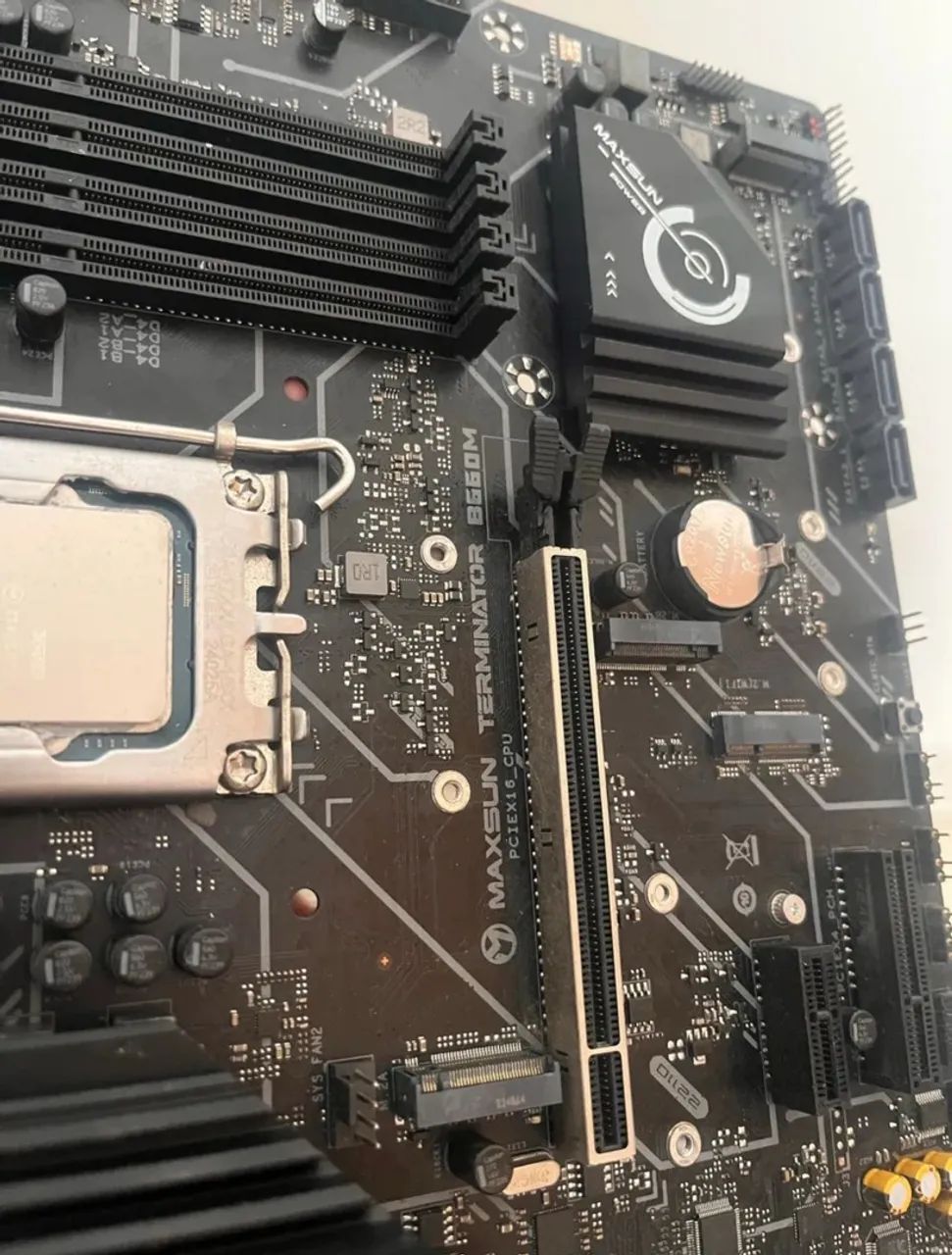 i5- 12400f+ placa mãe b666 com defeito  - Foto 2