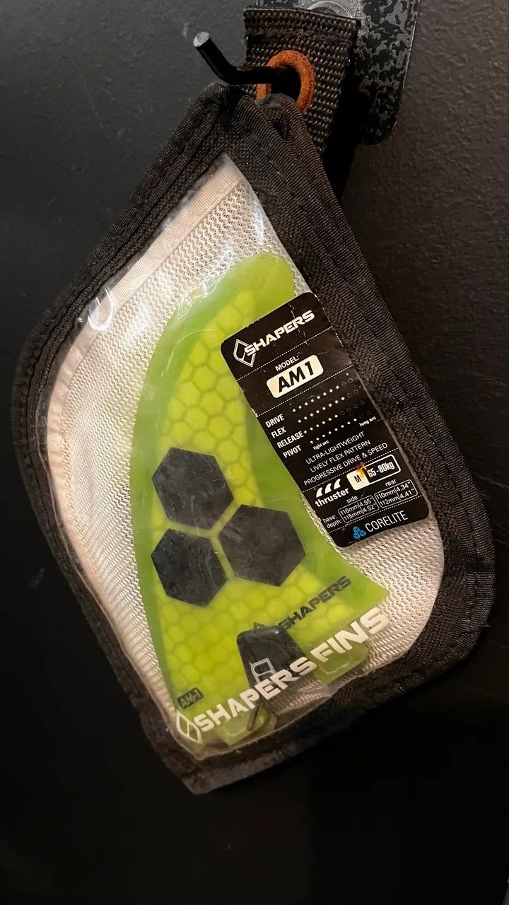 Quilhas Fcs Shaper Fins Al Merrick Am1 Tri Quad Média - Esportes