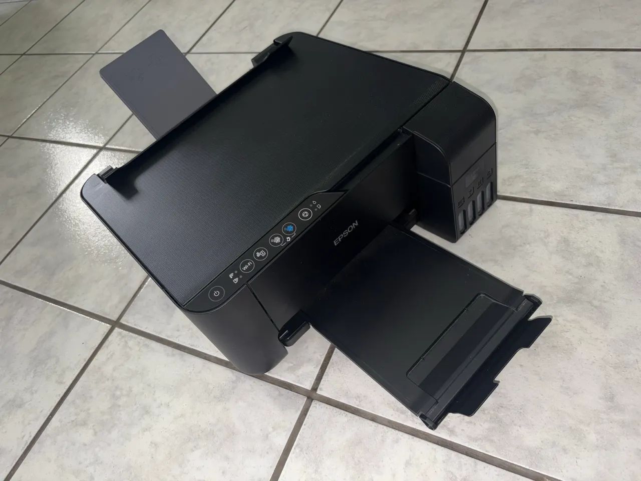 Impressora Epson L3150 EcoTank Multifuncional Wi-Fi - Funcionando Perfeitamente  - Foto 4