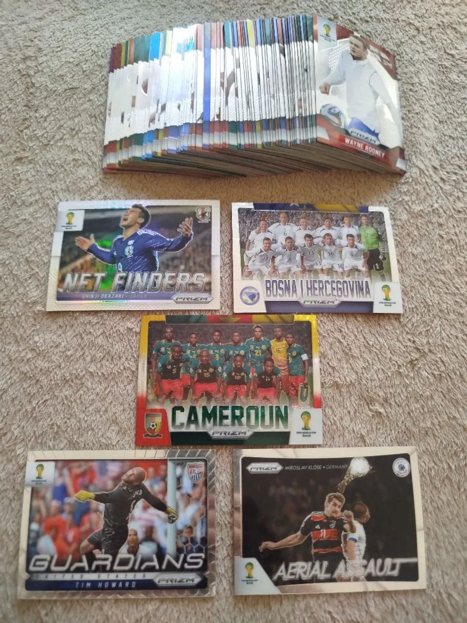 Cards Prizm panini copa 2014 - Foto 2