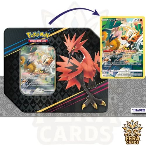 Lata Realeza Absoluta Zapdos de Galar - Pokémon TCG - Foto 2