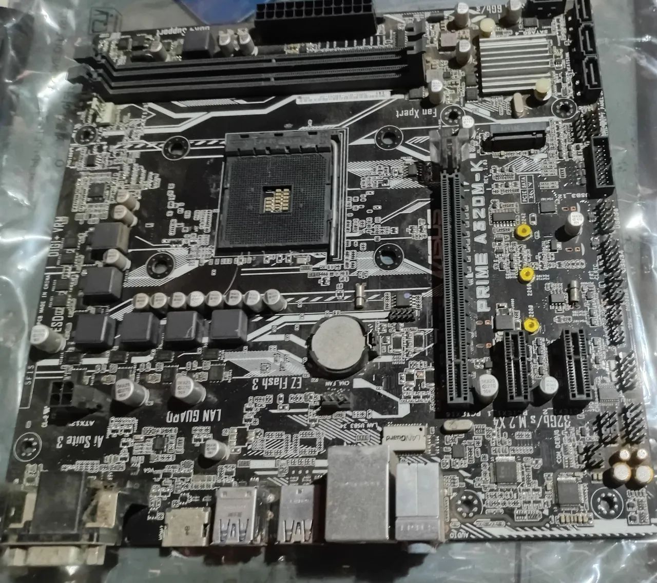 VENDO PLACA MÃE ASUS A320M-K USADA