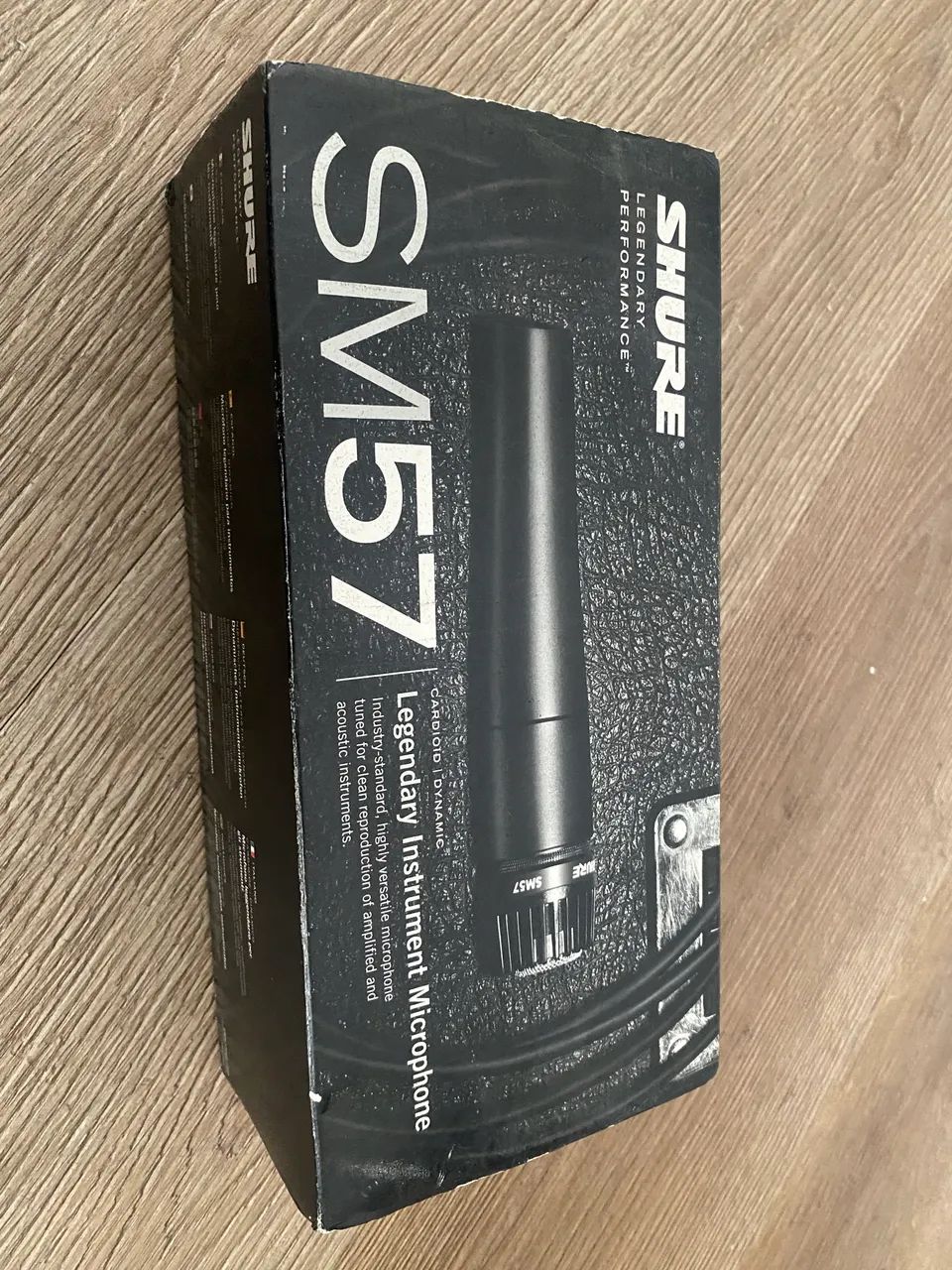 Microfone De Instrumento Shure Sm57 - Preto - Foto 5