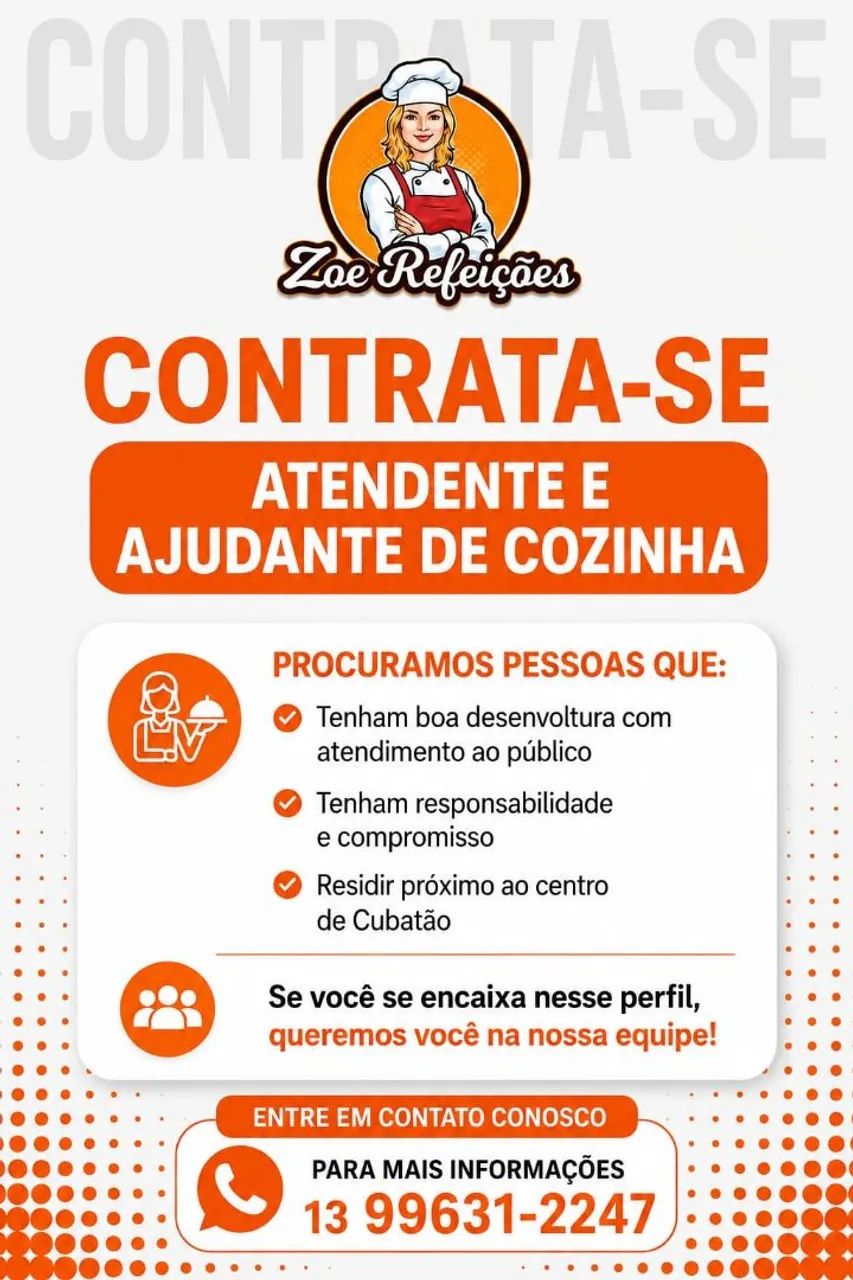 Vaga de emprego 