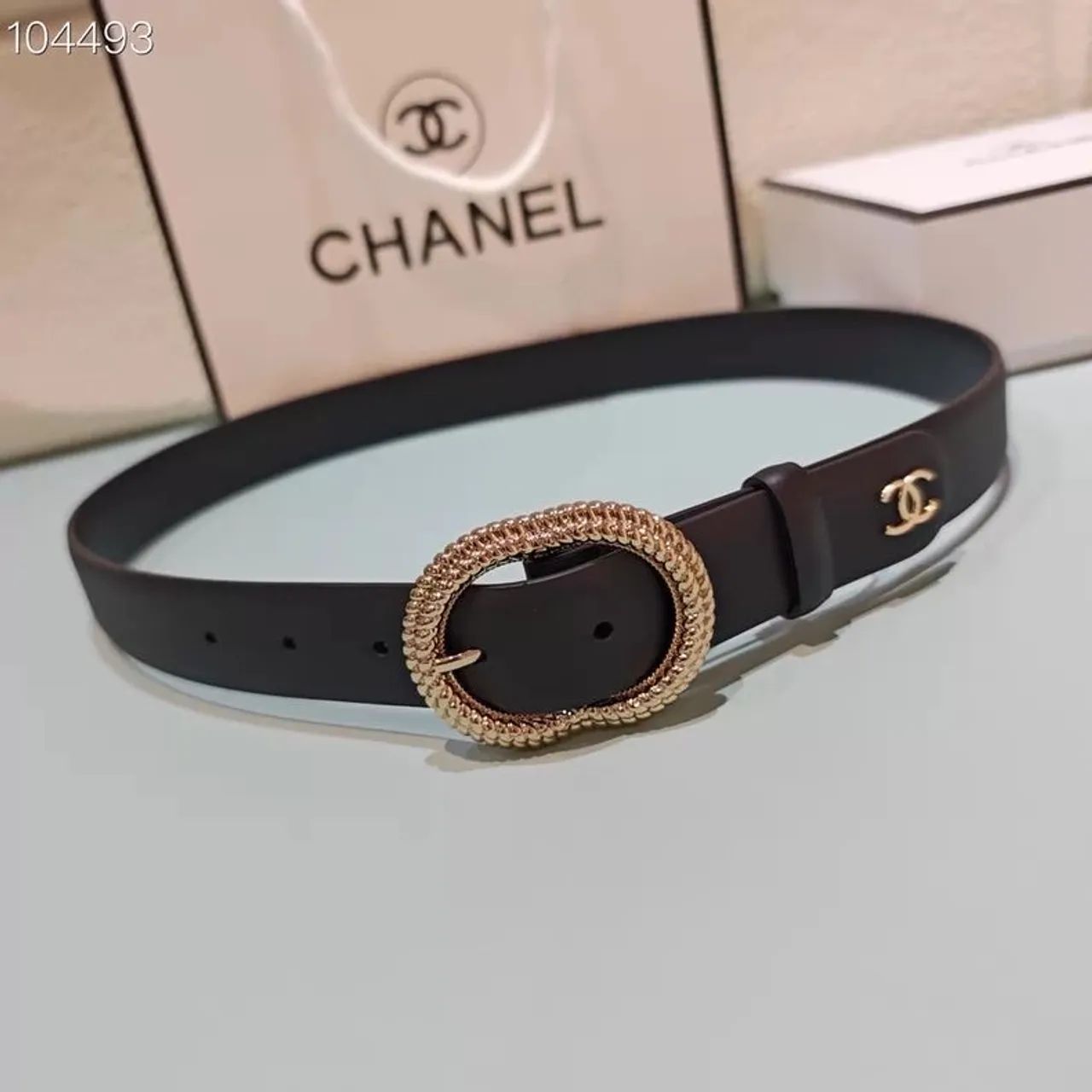 Cinto Chanel Largo Lançamento Original 