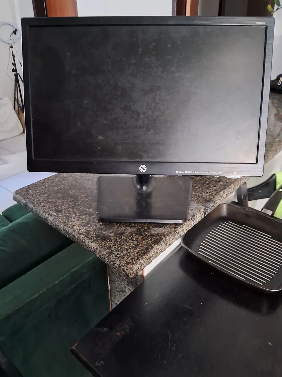 Monitor em pleno funcionamento 