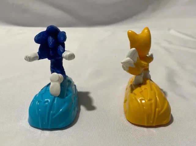 kit raro boneco sonic e tails - original - Foto 2