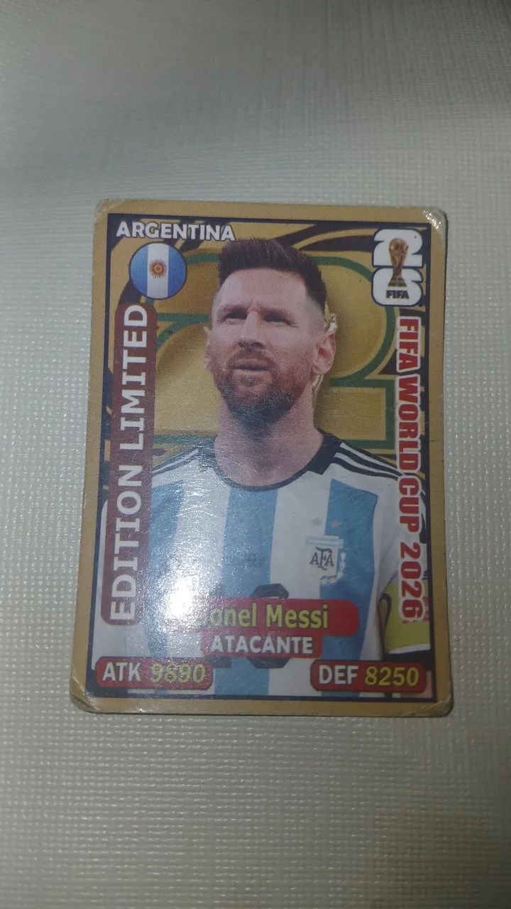 Card Lionel messi