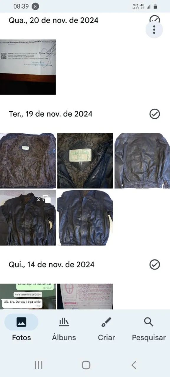 Jaqueta de couroArgentino