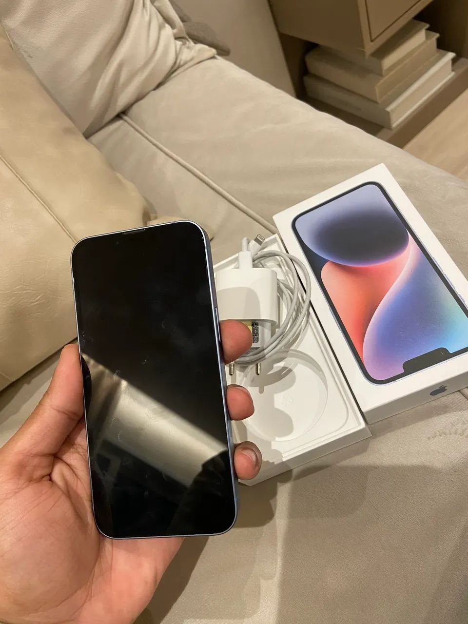 IPhone 14 128GB / IMPECÁVEL/ PARCELO EM 12x/ ENVIO OLX PAY  - Foto 3