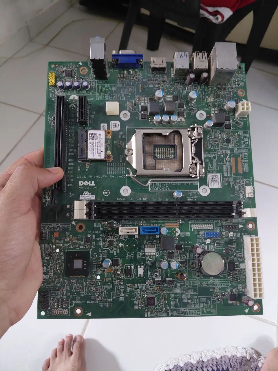 Placa Mãe não da video
