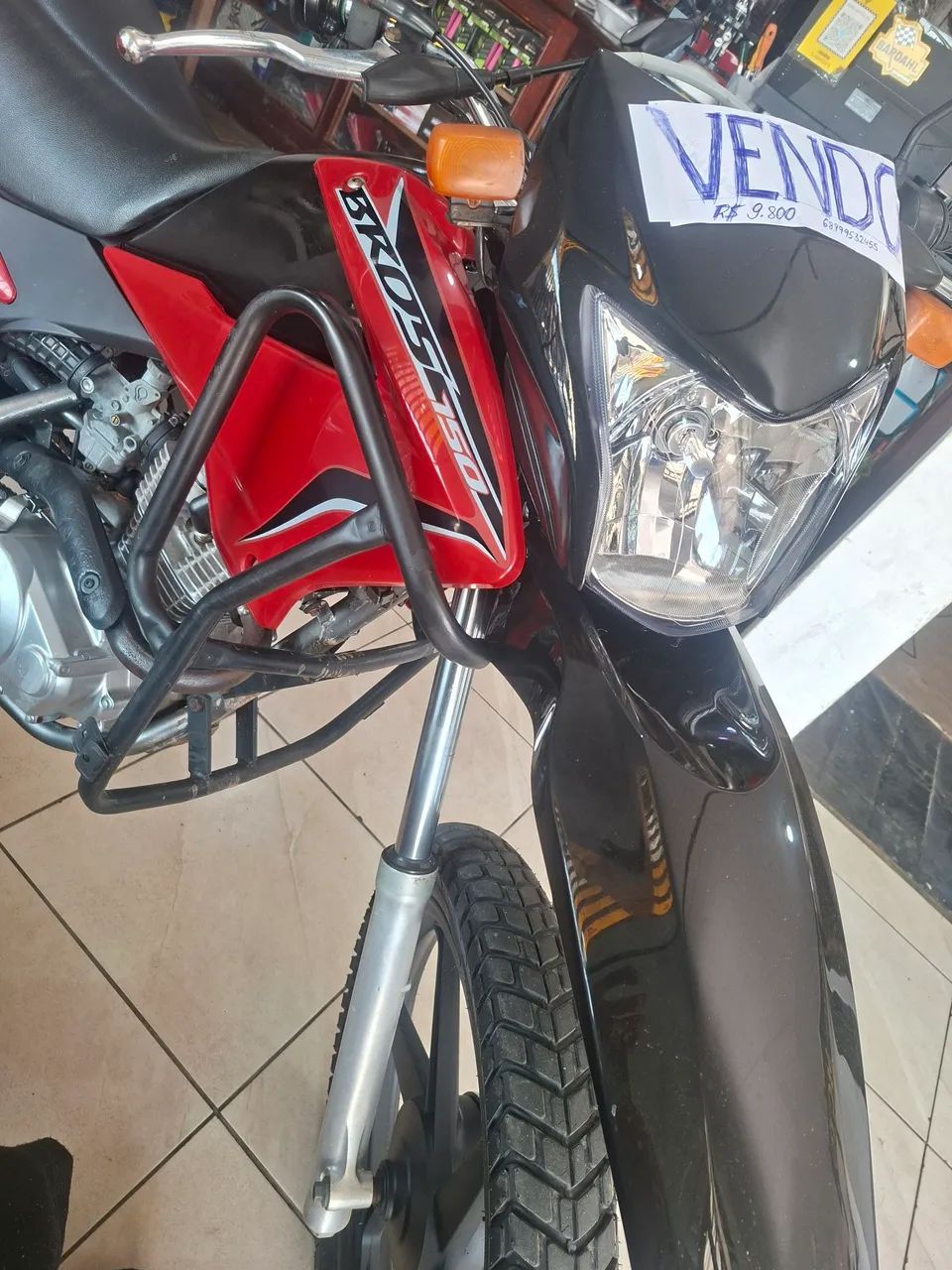 Bros 150 toda zero