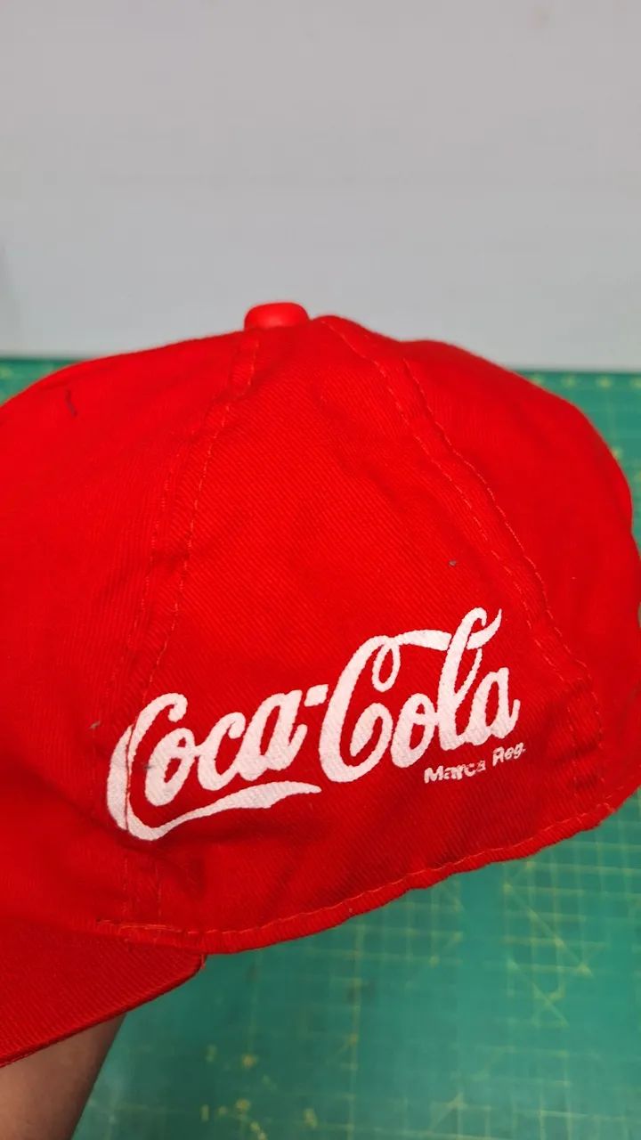 Boné promocional coca-cola copa França 98 - Foto 5