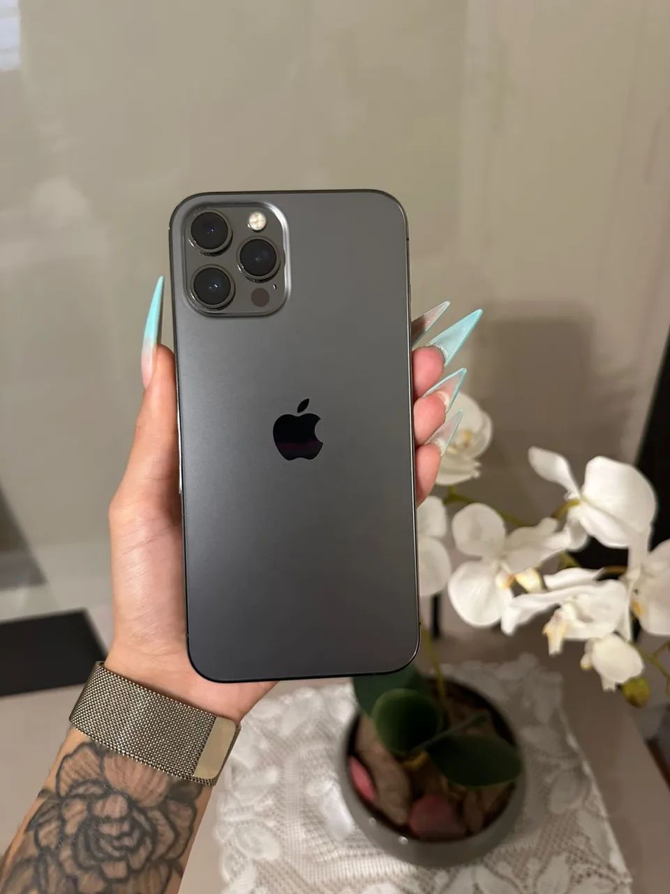 iPhone 12 Pro Max Grafite IMPECÁVEL  - Foto 3