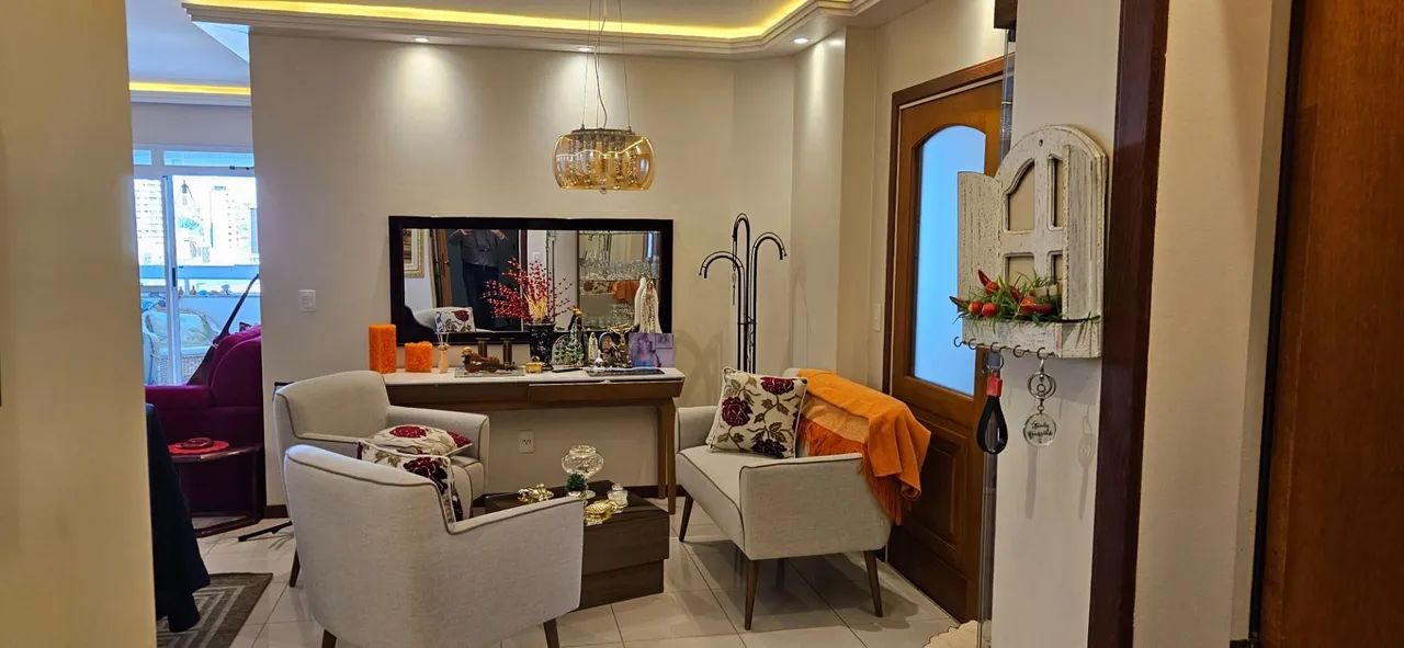 Apartamento com 4 quartos para Alugar em Florianópolis! Vista Mar, Mobiliado e 2 vagas - B - Foto 4