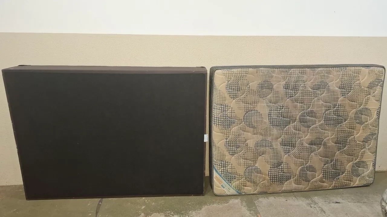 Cama de Casal (base + colchão) - Foto 2