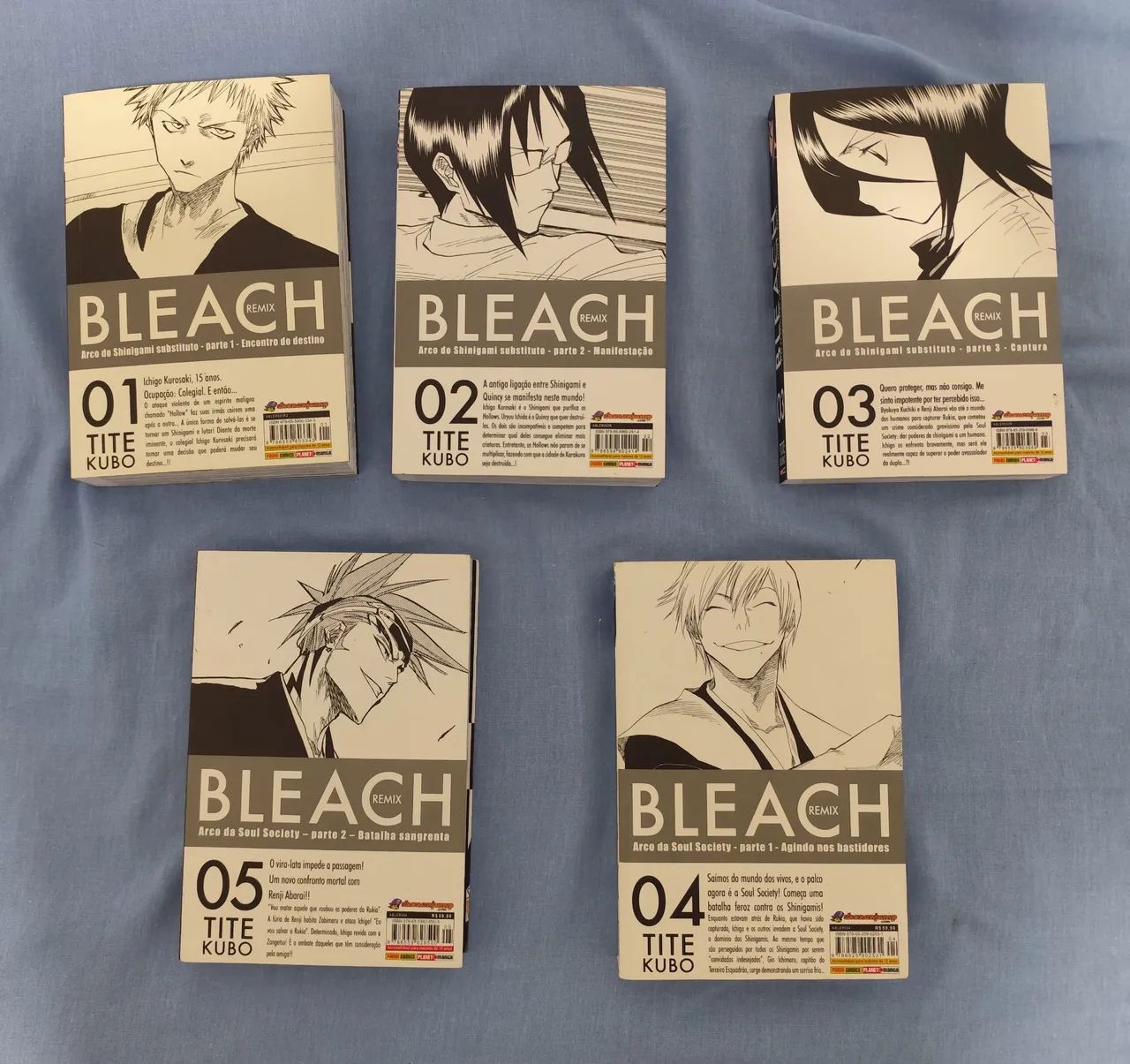 BLEACH REMIX - VOL. 1 À 5 - Livros e revistas - Juripiranga