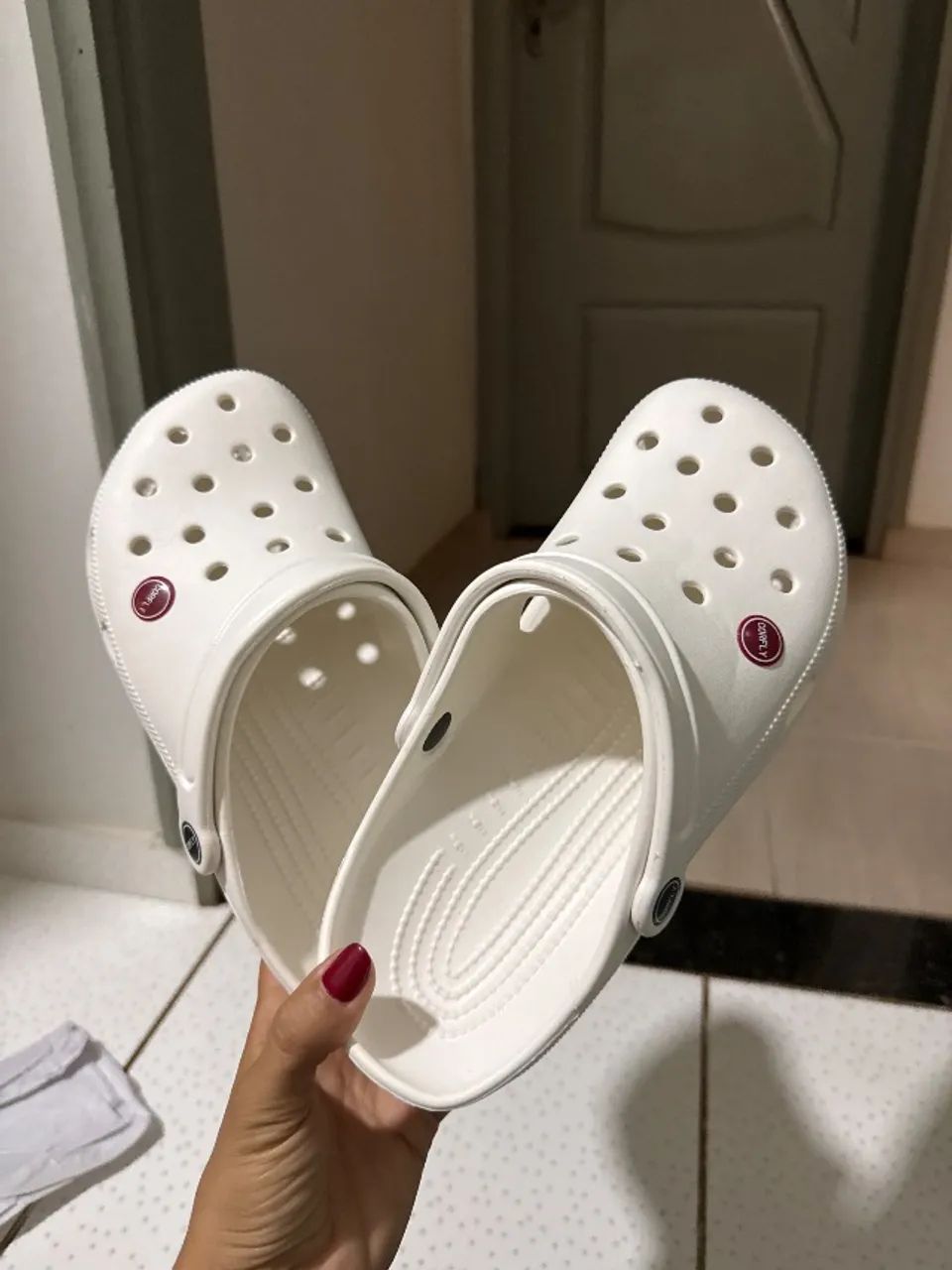 Crocs branco 