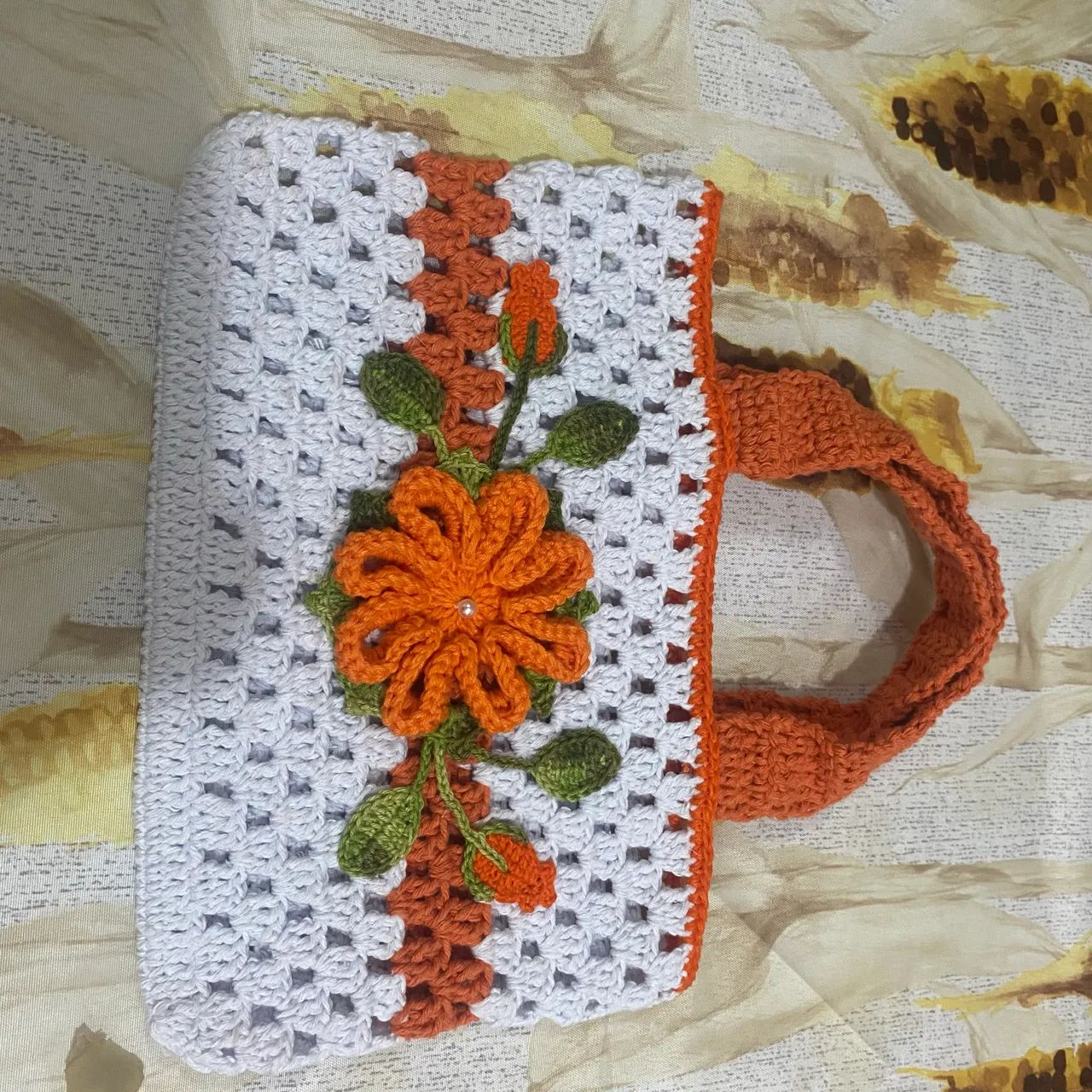 Bolsa pequena de croche - Foto 3