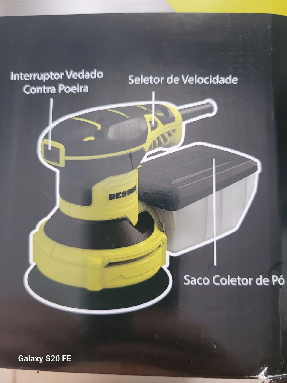 Lixadeira Orbital  - Foto 2