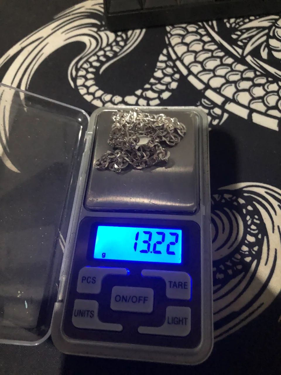 Cordão de prata 4mm - Foto 3